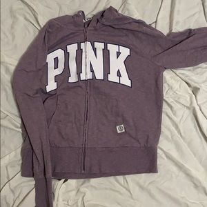 lavender victoria’s secret/ pink jacket